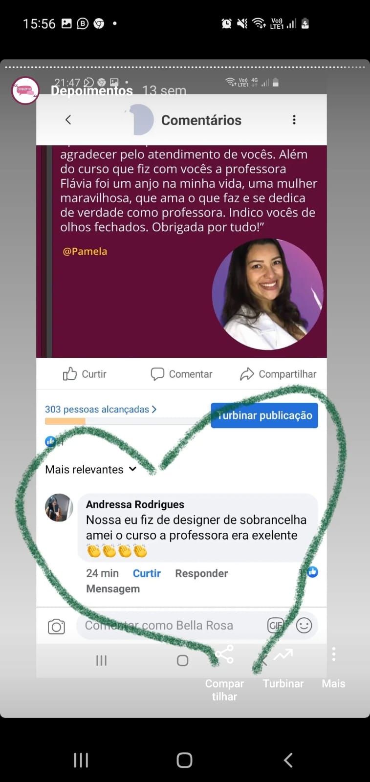 Depoimento Curso de Corte de Cabelo