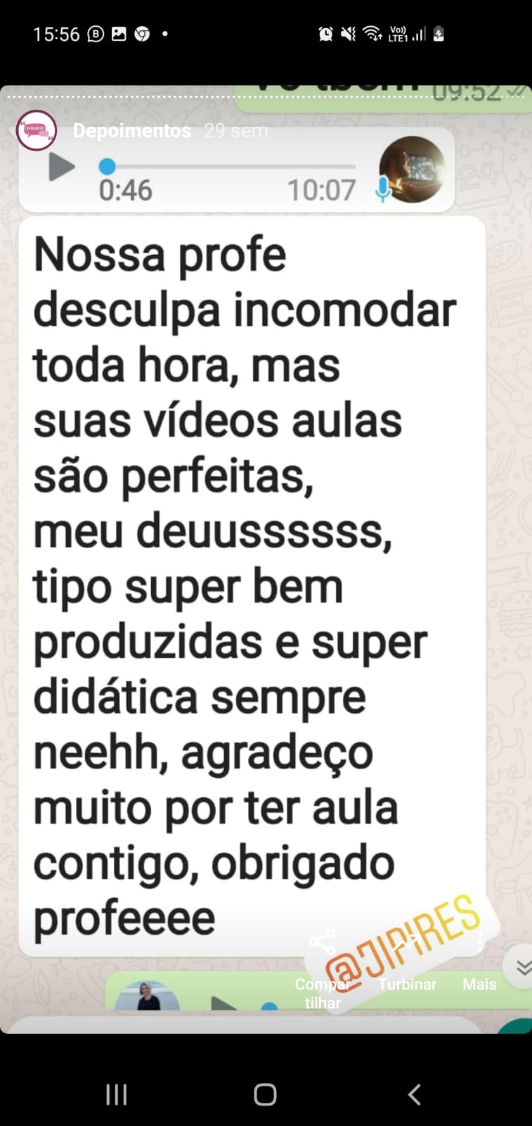 Depoimentos curso de corte de cabelo